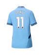 Billige Manchester City Jeremy Doku #11 Hjemmedrakt Dame 2024-25 Kortermet